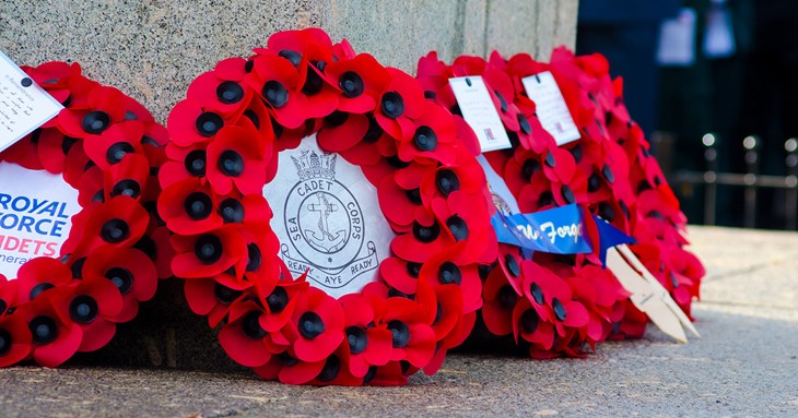 Remembrance wreaths